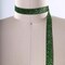 2 Yards 5/8" Grass Green Glitter Elastic Trim for Headband Making